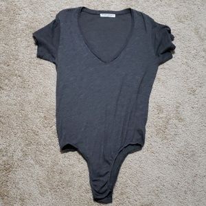 V Neck Leotard - Project Social T - SZ Small